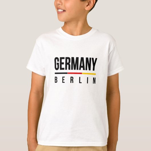 T-shirt Berlin Allemagne (Devant)