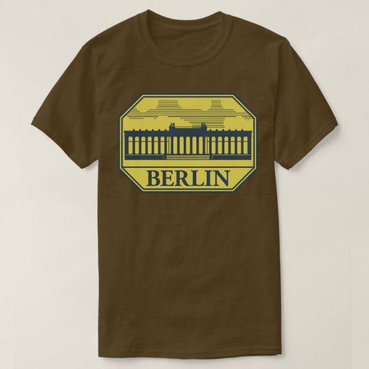 T-shirt Berlin Allemagne 2 (Design devant)