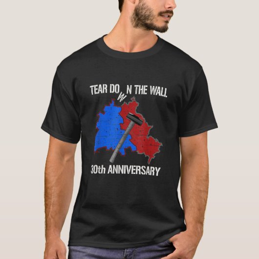 T-shirt Berlin Allemagne 30e anniversaire (Devant)