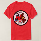 T-shirt Berlin Checkpoint Charlie Round Bright X (Design devant)