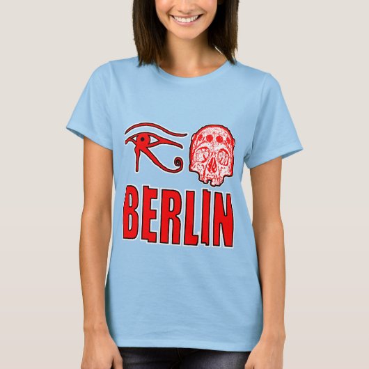 T-shirt Berlin me fait mal au cerveau ! (Devant)