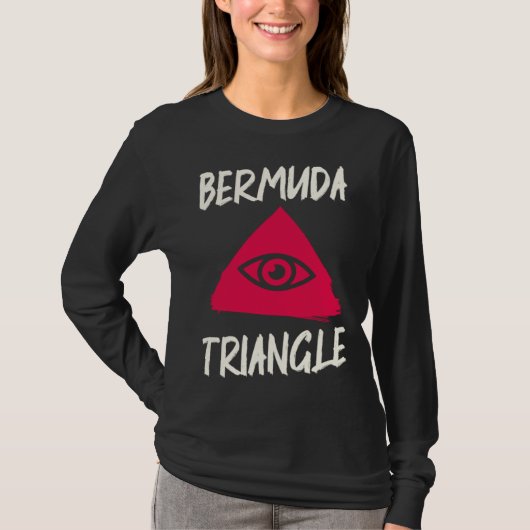 T-shirt Bermud Triangle Research Ocean Bermuda Triangle (Devant)