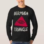 T-shirt Bermud Triangle Research Ocean Bermuda Triangle (Devant)