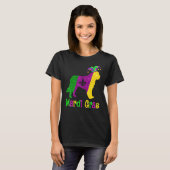 T-shirt Bernard Dog Lover Mardi Gras Carnival Jester (Devant entier)
