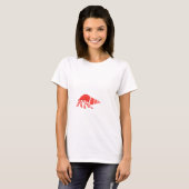 T-shirt Bernard l'ermite rouge (Devant entier)