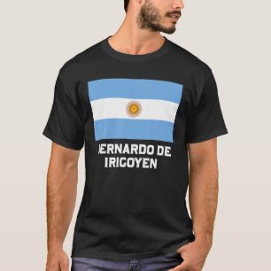 T-shirt Bernardo De Irigoyen Republica Argentina Drapeau E