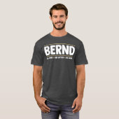 T-shirt Bernd vintage (Devant entier)