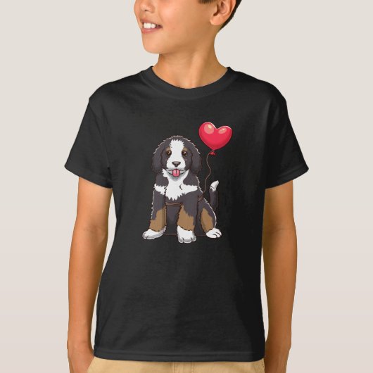 T-shirt Bernedoodle Chien Idée cadeau (Devant)