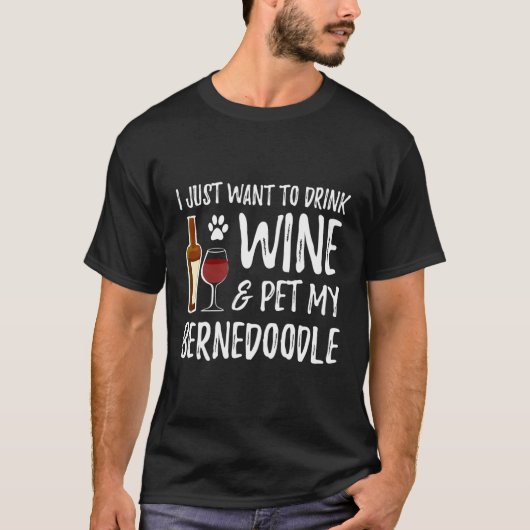 T-shirt Bernedoodle Dog M (Devant)