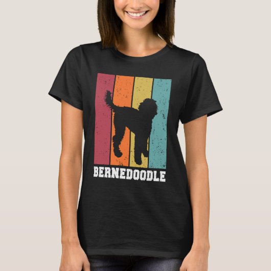 T-shirt Bernedoodle Vintage 2 (Devant)