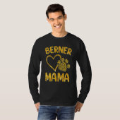 T-shirt Berner Mama Bernese Mountain Dog présente Maman Mo (Devant entier)