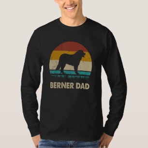 T-shirt Berner Papa Pour Hommes Bernese Mountain Dog Vinta