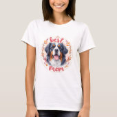 T-shirt Berner Sennen 'Meilleure maman' (Devant)