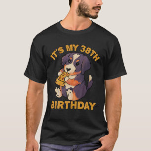 T-shirt Bernese Mountain Dog Manger de la pizza C'est My 3