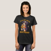 T-shirt Bernese Mountain Dog Mating Pizza C'est My 46th Bi (Devant entier)