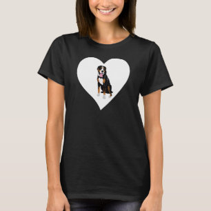 T-shirt Bernese Mountain Heart Bernese Mountain Owner Dog