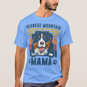 T-shirt Bernese Mountain Mama Mère Retro Cadeaux Chien Mam