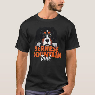 T-shirt Bernese Mountain Papa Chien Berner Chien Père Chie