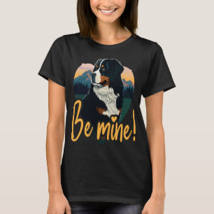 T-shirt Bernesemountaindog Avec Coeurs Chien Aimer Pour Va