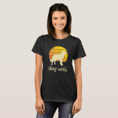 T-shirt Bernhardiner Chien Retro 1 (Devant entier)