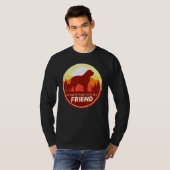T-shirt Bernhardiner Chien Retro 12 (Devant entier)