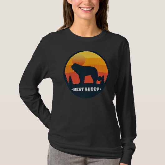 T-shirt Bernhardiner Chien Retro 16 (Devant)