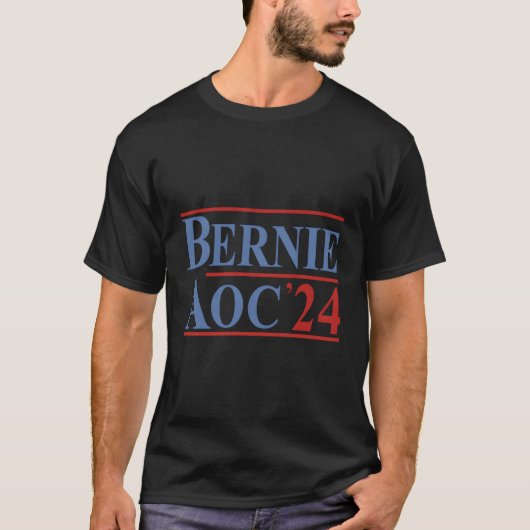 T-shirt Bernie Aoc 2024 (Devant)