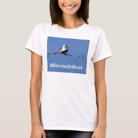 T-Shirt Bernie Ou Bust (Devant)