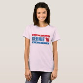 T-shirt Bernie Sanders 2016 (Devant entier)