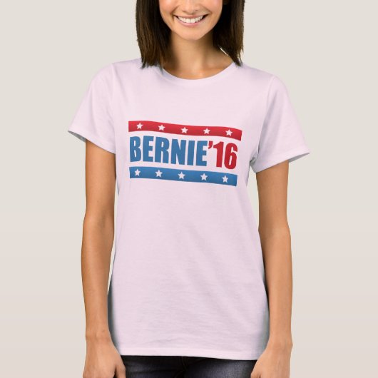 T-shirt Bernie Sanders 2016 (Devant)