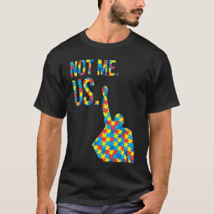 T-shirt Bernie Sanders Cause de l'autisme Soutien 2020 Pas