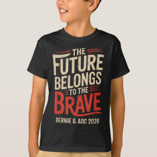 T-shirt Bernie Sanders Et Aoc 2028 Pour La Campagne Du Pré