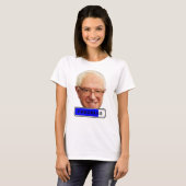 T-shirt Bernie Sanders Pixelated - PROGRÈS (Devant entier)