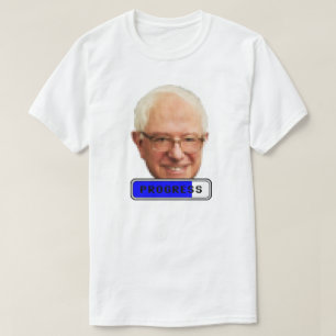 T-shirt Bernie Sanders Pixelated - PROGRÈS