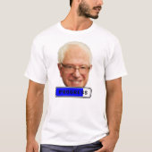 T-shirt Bernie Sanders Pixelated - PROGRÈS (Devant)