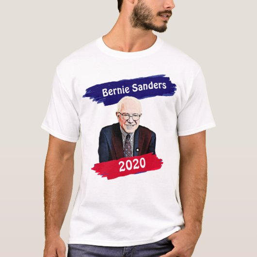 T-shirt Bernie Sanders pour l'élection présidentielle de 2 (Devant)