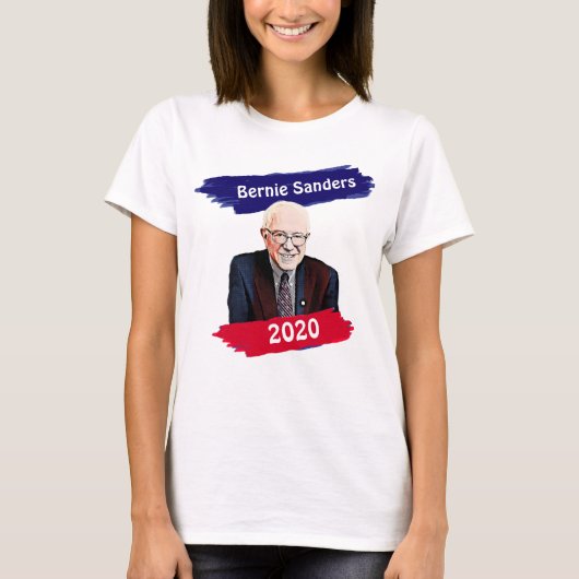 T-shirt Bernie Sanders pour l'élection présidentielle de 2 (Devant)