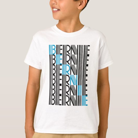 T-shirt BERNIE sanders textuel (Devant)