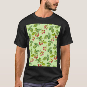 T-shirt Berry sain : framboise Arrière - plan sans mer.