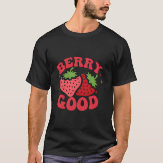 T-shirt Berry Strawberry Fruit Farmers Pocket