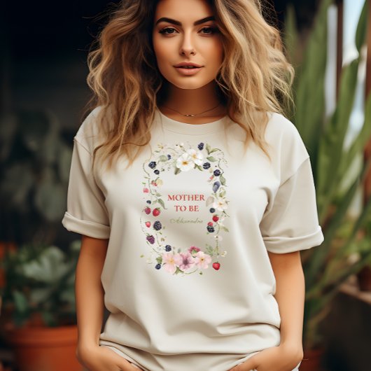 T-shirt Berry Sweet Baby shower