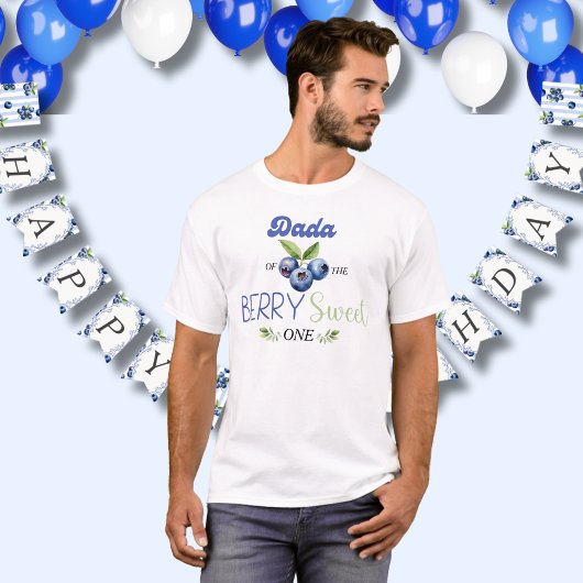 T-shirt Berry Sweet one Dada Shirt