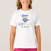 T-shirt Berry Sweet one Sister Shirt (Devant)