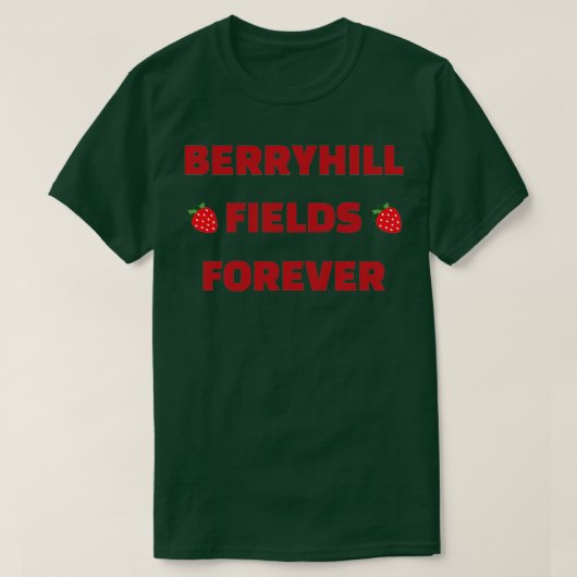 T-shirt Berryhill Fields Forever original Stoke design cad (Design devant)