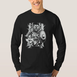 T-shirt Berserker Bear Warrior Odin Nordic Mythology Vikin
