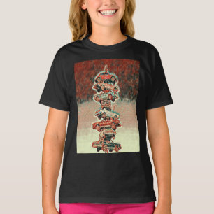 T-shirt Berwyn car spindle, Berwyn, Illinois Red Shades Cl