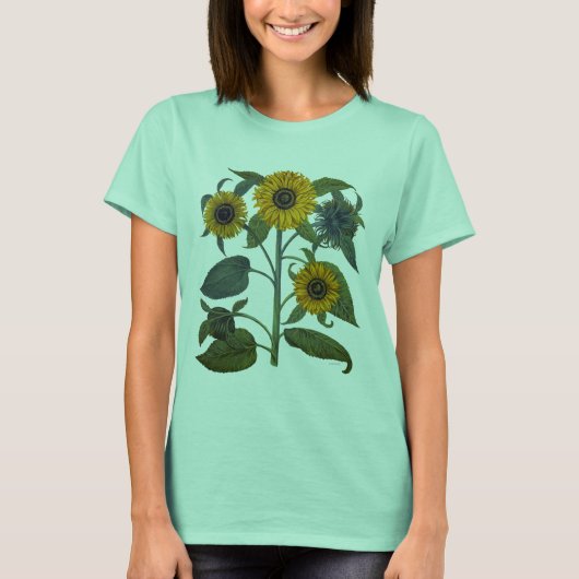 T-shirt Besler : Tournesol (Devant)