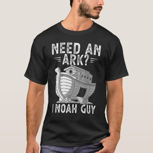 T-shirt Besoin D'Arche I Noah Guy Noahs Ark Shirt Christia (Devant)