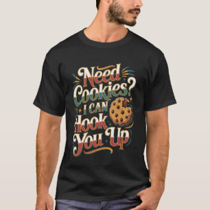 T-shirt Besoin de cookies, je peux vous fournir Snack Baki