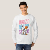T-shirt Besoin de plus de sommeil | Funny Cat expression d (Devant entier)